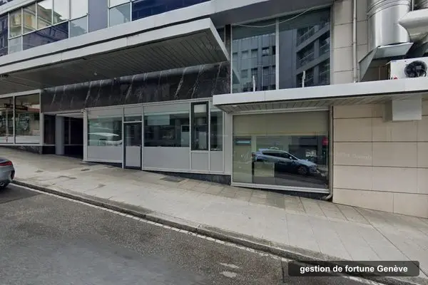 Immeuble des bureaux de Systematica Investments GP Limited, St-Hélier (Jersey), rue Vallin 2 à Genève