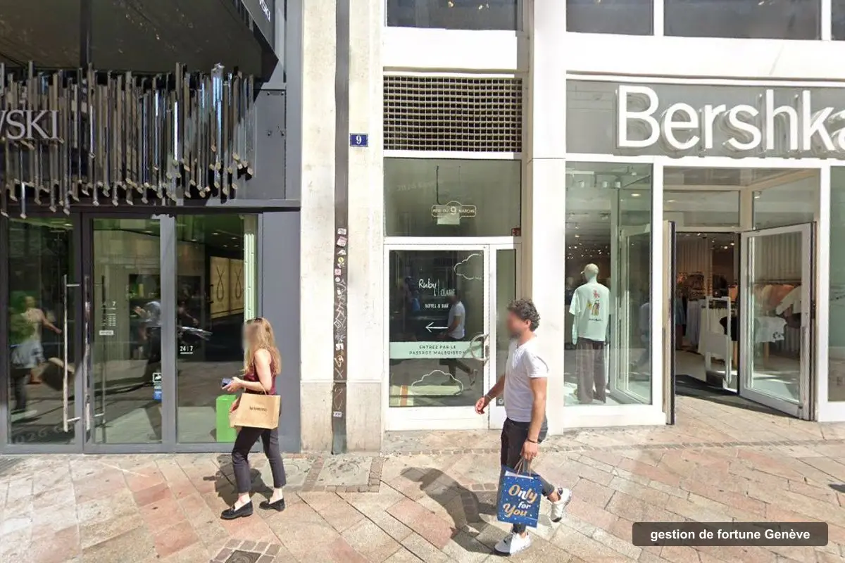 Building of Taranis's offices, Rue du Marché 7, Genève