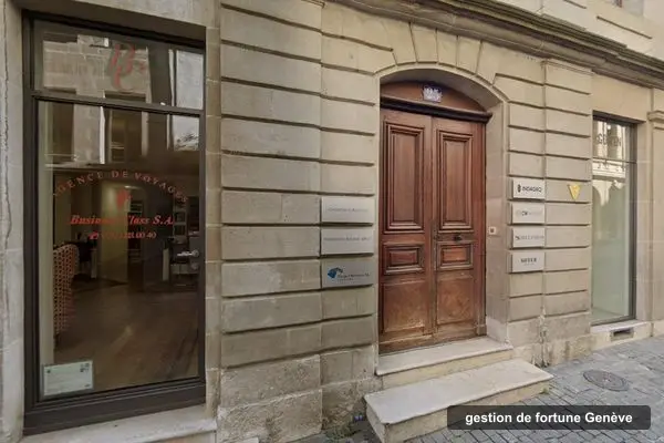 Immeuble des bureaux de Targa 5 Advisors, Grand-Rue 23 à Genève
