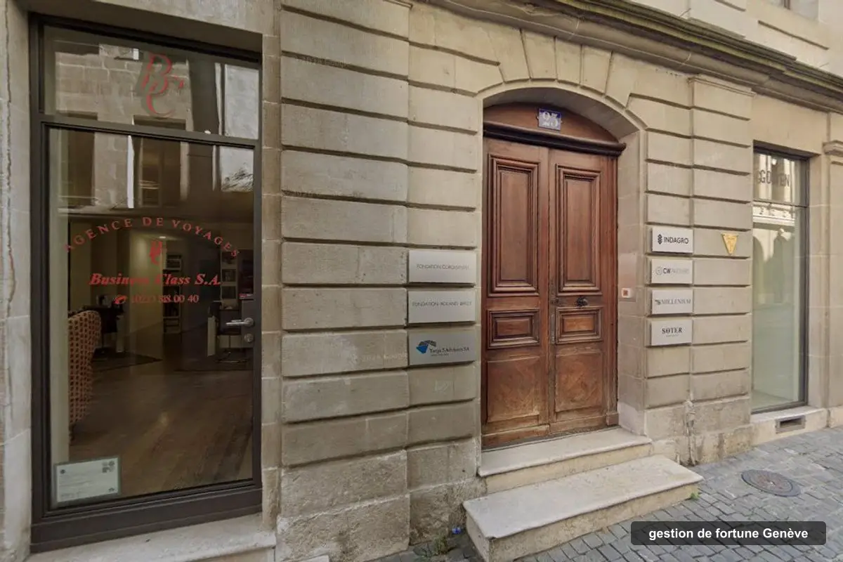 Building of Targa 5 Advisors's offices, Grand-Rue 23, Genève