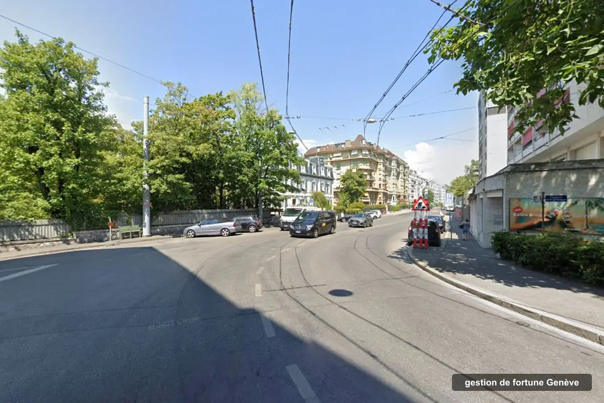 Immeuble des bureaux de Trillium, avenue de Champel 75-77 à Genève