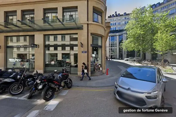 Immeuble des bureaux de Valcourt, Rue de la Rôtisserie 2 à Genève