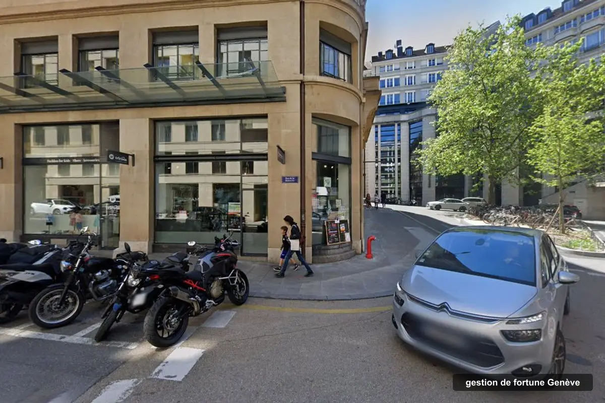 Immeuble des bureaux de Valcourt, Rue de la Rôtisserie 2 à Genève