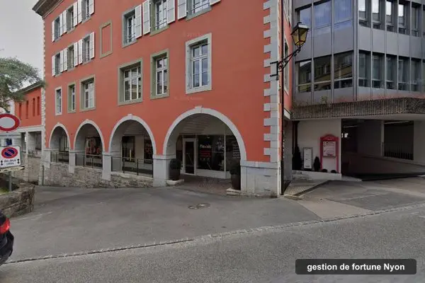 Immeuble des bureaux de VCT Vector Gestion, Place Bel-Air 6 à Nyon