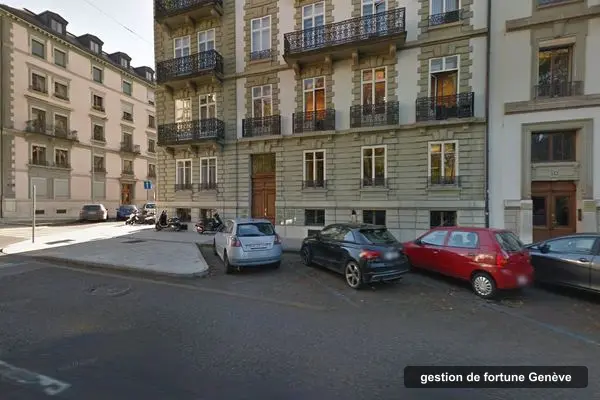 Immeuble des bureaux de Vierny Partners, Rue De-Candolle 26 à Genève