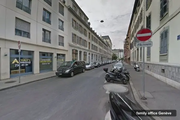 Immeuble des bureaux de WFM & Partners, rue Philippe-Plantamour 6 à Genève