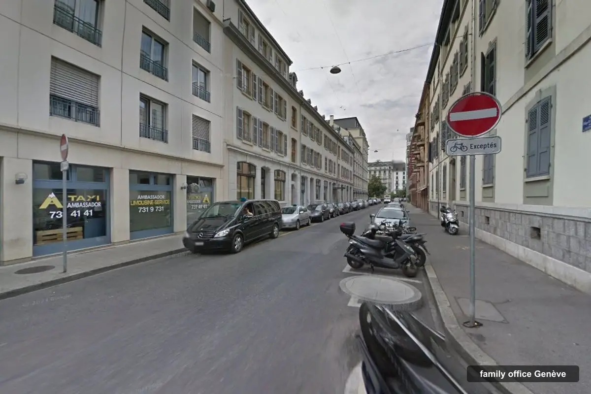 Immeuble des bureaux de WFM & Partners, rue Philippe-Plantamour 6 à Genève